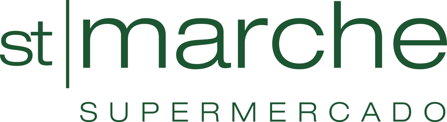 O logotipo do supermercado St Marche.